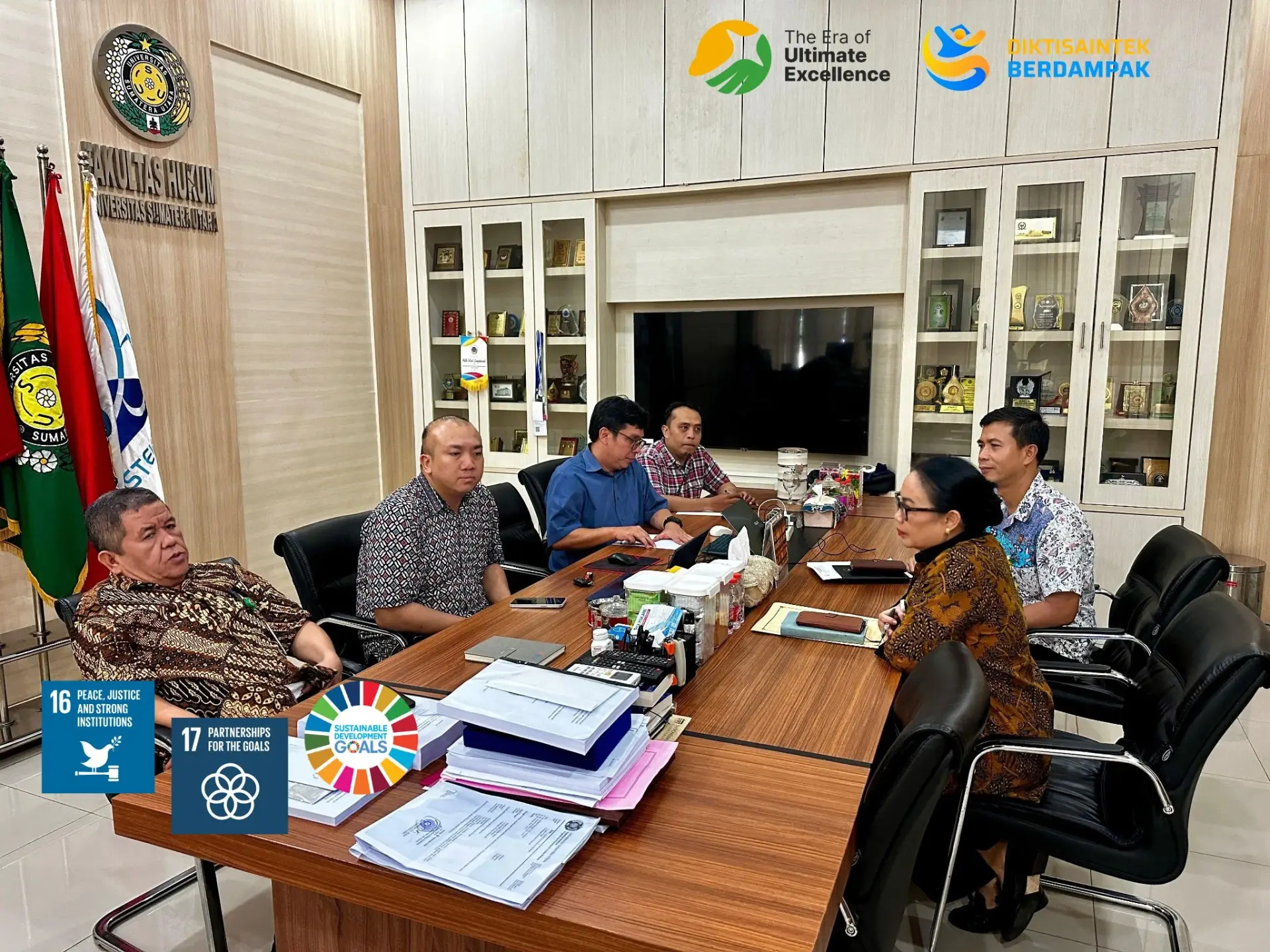 FH USU dan Kejati Sumut Matangkan Persiapan FGD Penguatan Fondasi Akademik Adhyaksa Chambers